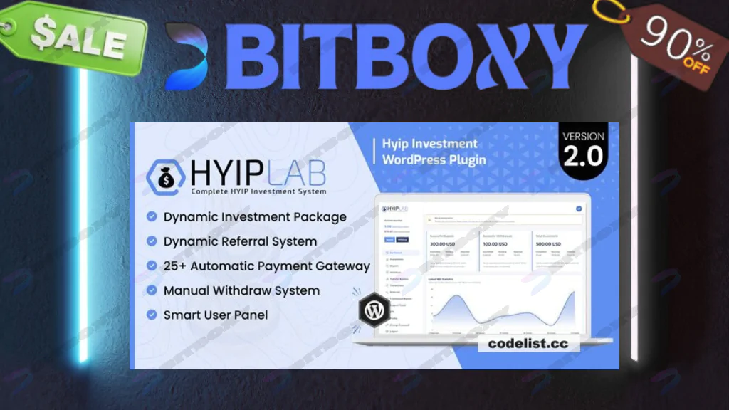 HYIPLab - HYIP Investment WordPress Plugin