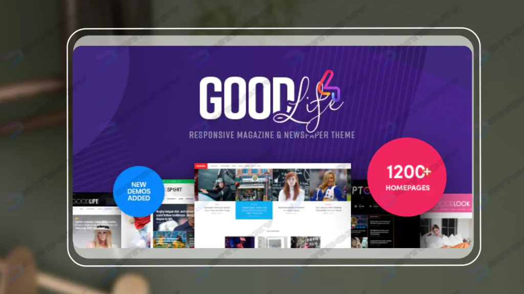 GoodLife - Magazine & Newspaper WordPress Theme Nulled