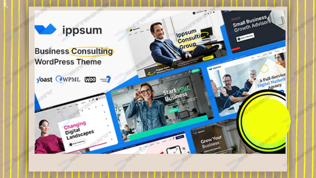 Ippsum - Business Consulting WordPress Theme Nulled