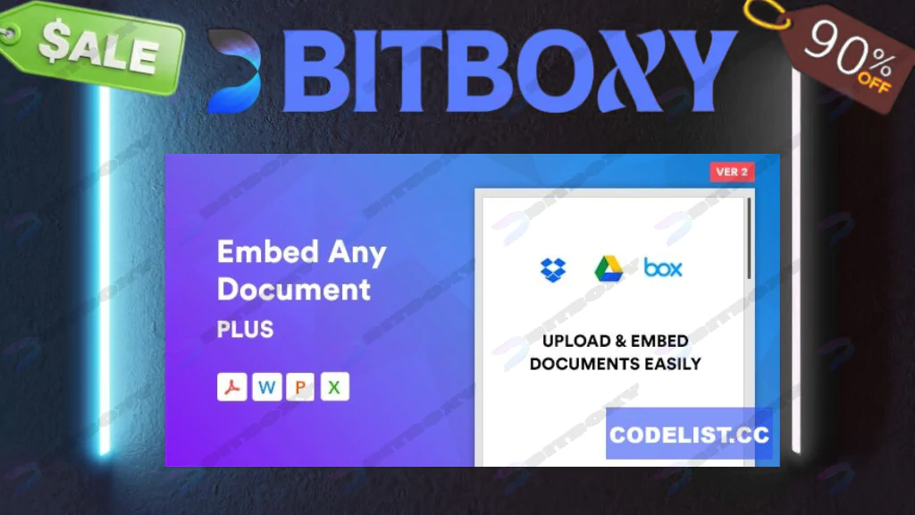 Embed Any Document Plus - WordPress Plugin
