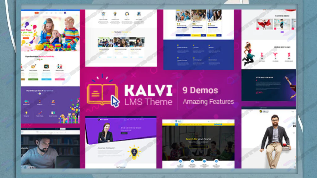 Kalvi - LMS Education WordPress Theme Nulled