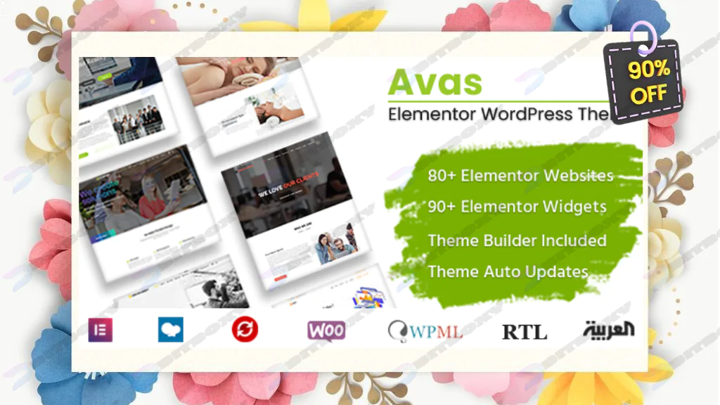 Avas - Elementor MultiPurpose WordPress Theme Nulled