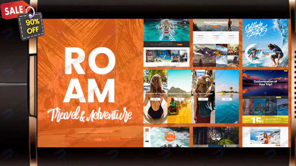 Roam - Travel & Tourism WordPress Theme Nulled