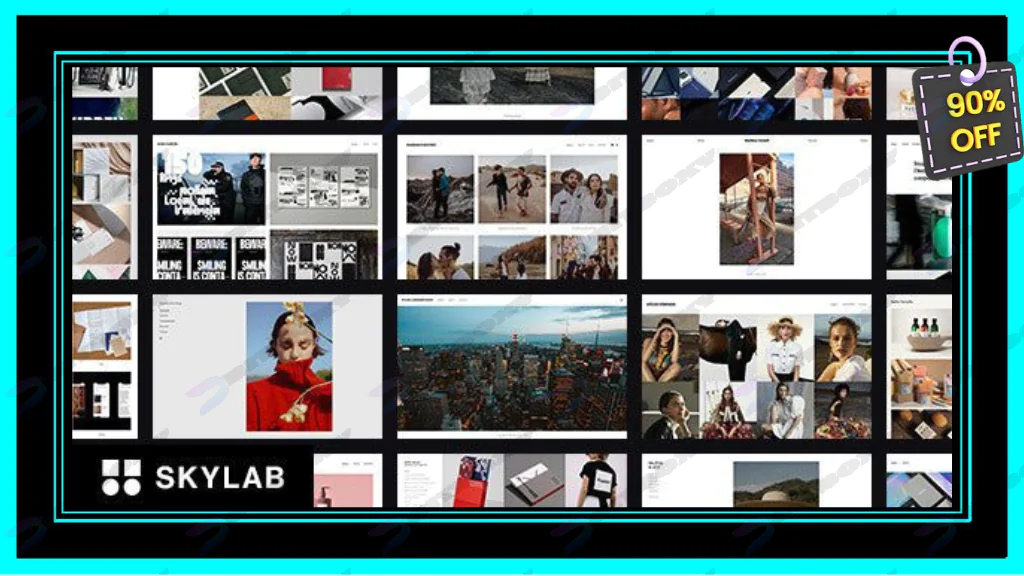 Skylab - Responsive Creative Portfolio WordPress Theme Nulled