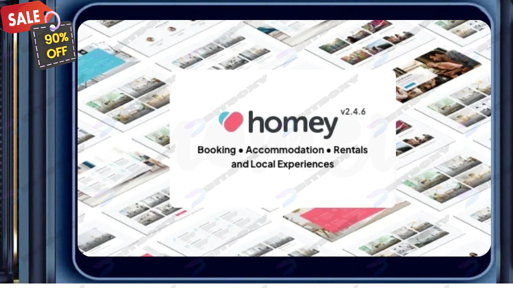 Homey - Booking and Rentals WordPress Theme Nulled
