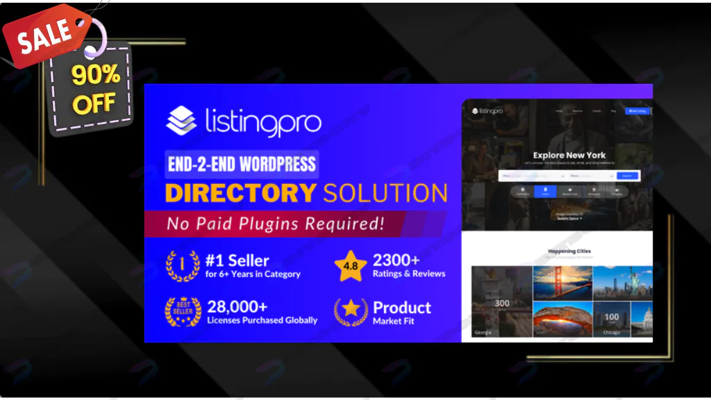 ListingPro - Directory & Listing WordPress Theme