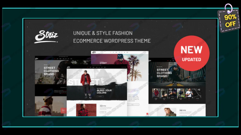 Striz - Fashion Ecommerce WordPress Theme Nulled