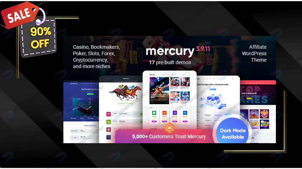 Mercury - Affiliate WordPress Theme