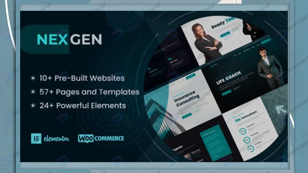 Nexgen - Consulting WordPress Theme Nulled