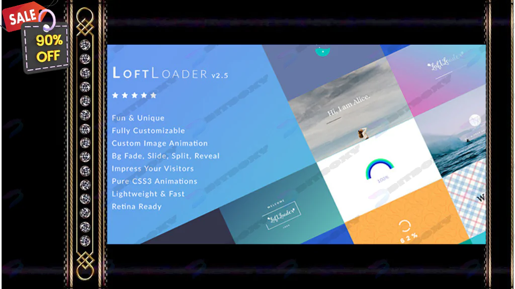 LoftLoader Pro - Preloader Plugin for WordPress Nulled
