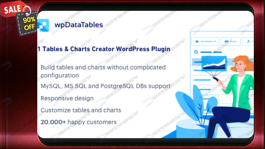 wpDataTables - Tables and Charts Manager for WordPress Nulled