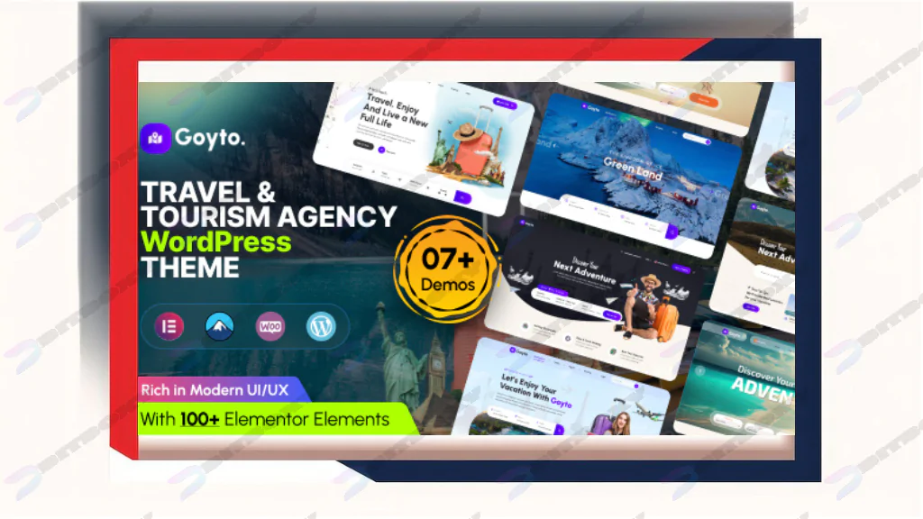 Goyto - Travel WordPress Theme Nulled